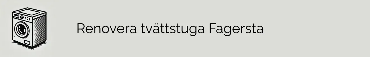 Renovera tvättstuga Fagersta